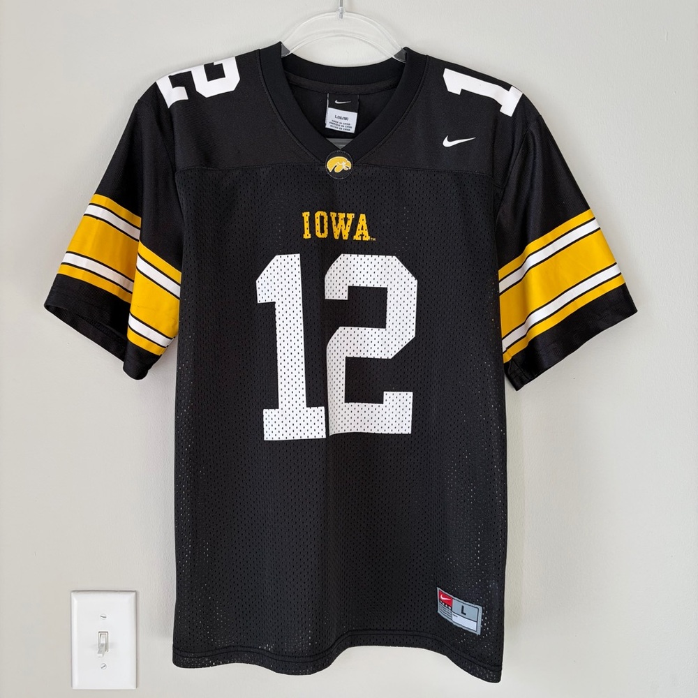 Nike Youth Iowa Football Jersey #12